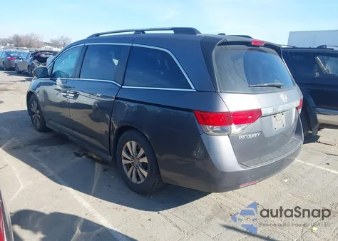 2014 Honda Odyssey Ex-L z USA, uszkodzony, nr VIN 5FNRL5H68EB006562